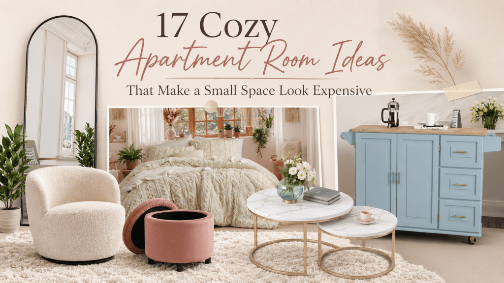 17 Cozy Apartment Room Ideas That Make a Small Space Look&nbsp;Expensive