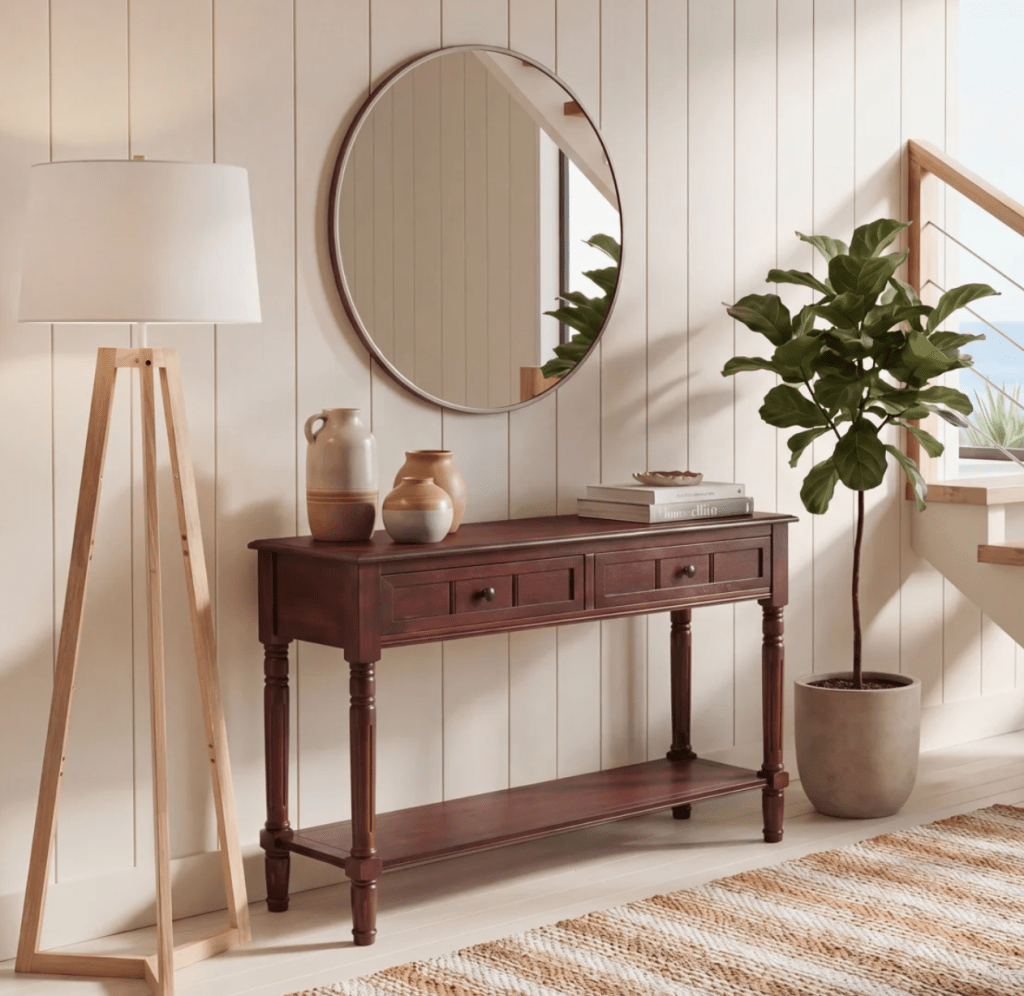 9 Small Entryway Ideas That Make Your Home Feel Cozy, Organized & Expensive This&nbsp;Fall
